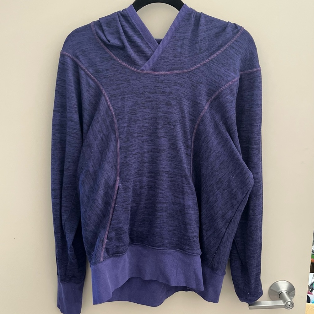 Athleta Women’s Large Purple Hooded Sweatshirt